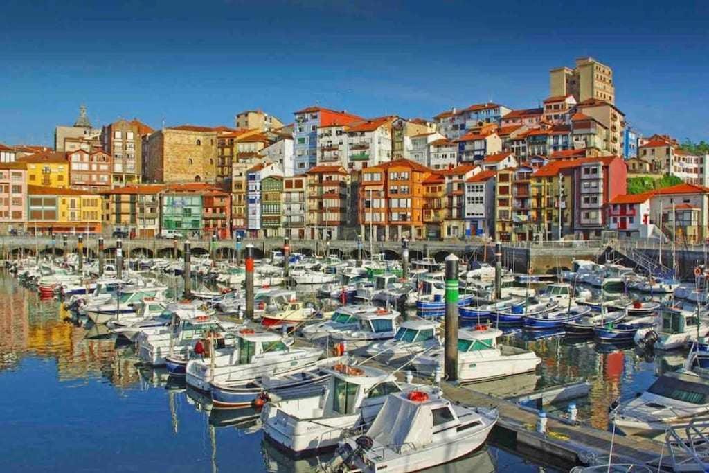 Апартаменты Arostegi Etxea Bonito Piso Junto Al Puerto Бермео Экстерьер фото